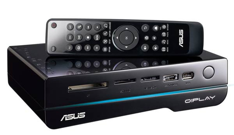 ASUS O!Play HD2 + WiFi Dongle Wi-Fi Черный медиаплеер