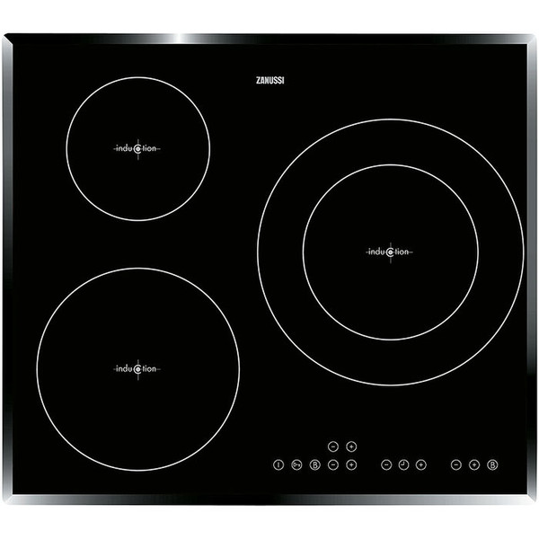 Zanussi ZIT 63 BV Встроенный Induction hob Черный плита