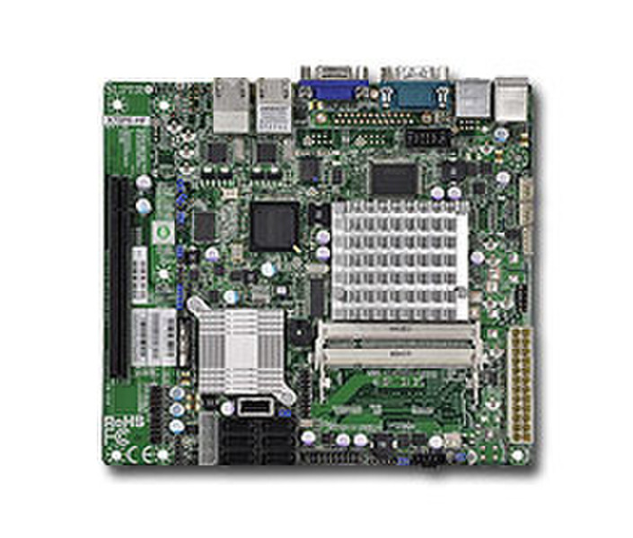 Supermicro MBD-X7SPE-HF-D525-O Flex-ATX Server-/Workstation-Motherboard