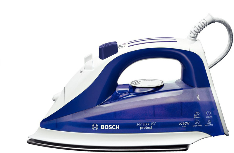 Bosch TDA7677 Dry & Steam iron 2750W Purple,White iron