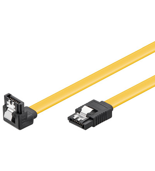 Wentronic SATA 600-100 1m Yellow SATA cable