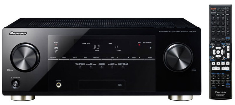 Pioneer VSX-921-K 80W 7.1 Surround 3D Schwarz AV-Receiver