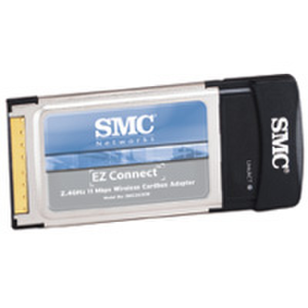 SMC EZ Connect Wireless Cardbus Adapter Eingebaut 11Mbit/s Netzwerkkarte