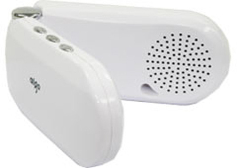 Aigo E063 Compact Amplified Travel Speaker 1W White loudspeaker