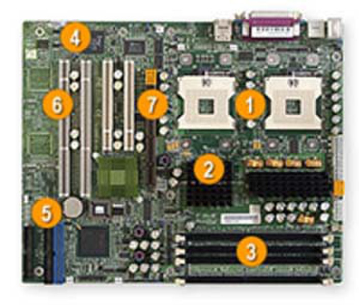 Supermicro X5DAL-G Socket 604 (mPGA604) ATX motherboard