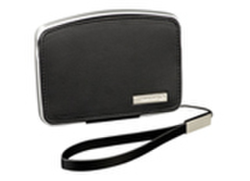 TomTom Deluxe Leather Case Leather Black