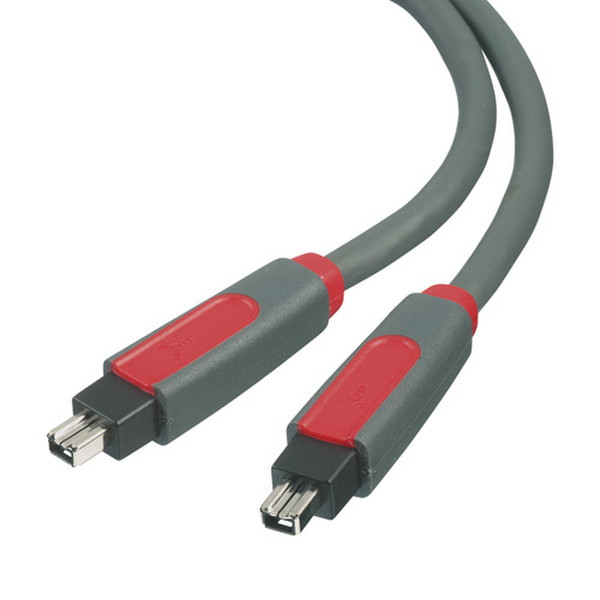 Belkin Cable 4 pin to 4 pin 1.8m Grey firewire cable