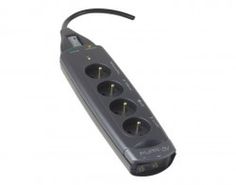 Belkin PureAV Home Cinema Surge Protector - 4 Sockets 4AC outlet(s) 2m surge protector