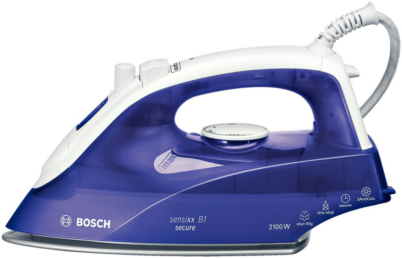 Bosch TDA2631 Dry & Steam iron 2100Вт Пурпурный, Белый утюг