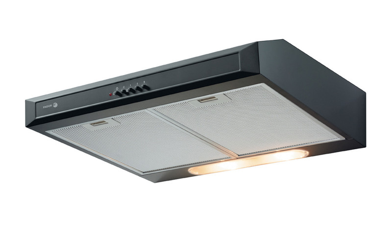 Fagor AF3-607 N Semi built-in (pull out) 400m³/h Black cooker hood