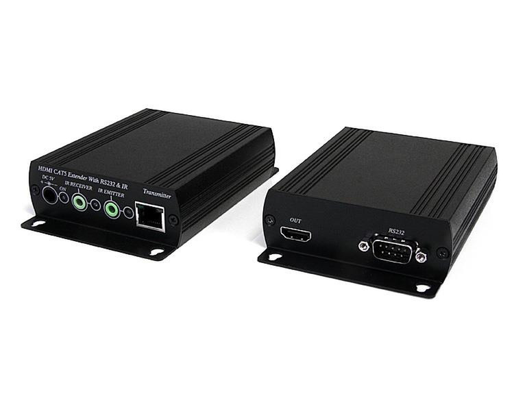 StarTech.com HDMI over Cat5 Video Extender w/ Audio RS232 & IR Control