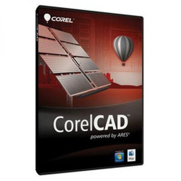 Corel CorelCAD, Win/Mac, DVD