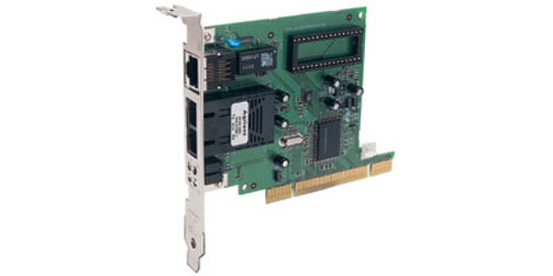 SMC SMC1255FTX-SC EU Fast Ethernet PCI Network Card Combo Adapter Eingebaut 100Mbit/s Netzwerkkarte