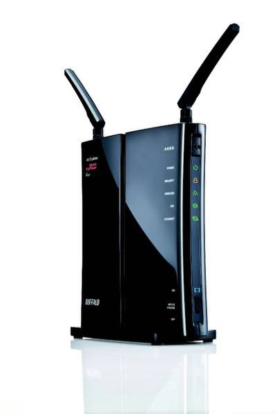 Buffalo WBMR-HP-G300H Gigabit Ethernet Schwarz WLAN-Router