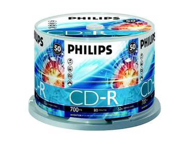 Philips CD-R 700MB/80min CD-R 700МБ 50шт