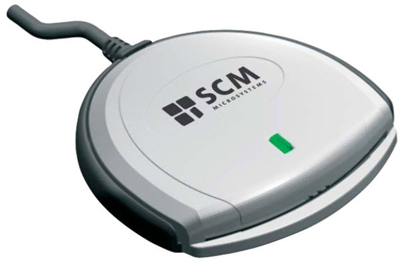 SCM SCR3310v2.0 Grau Smart-Card-Lesegerät