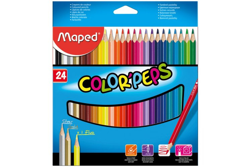 Maped Color'Peps Мульти 36шт цветной карандаш