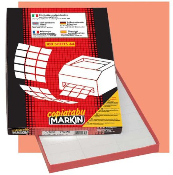 Markin 210A400Z self-adhesive label