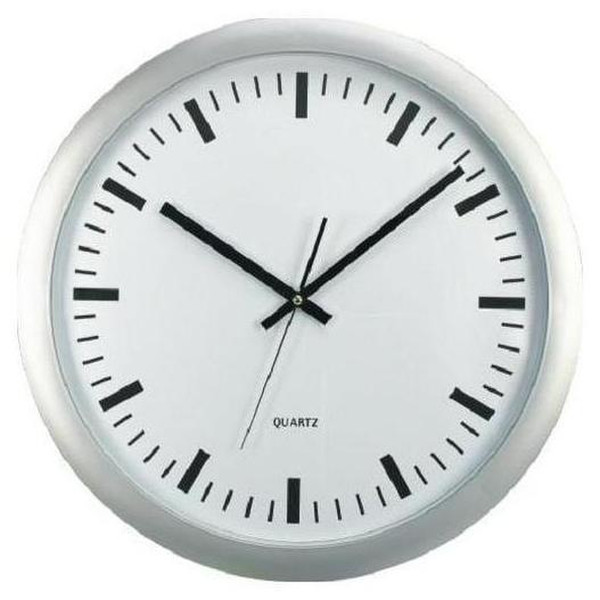 Metodo V150710 Quartz wall clock Круг Серый, Белый настенные часы