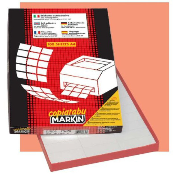 Markin 210A400 self-adhesive label