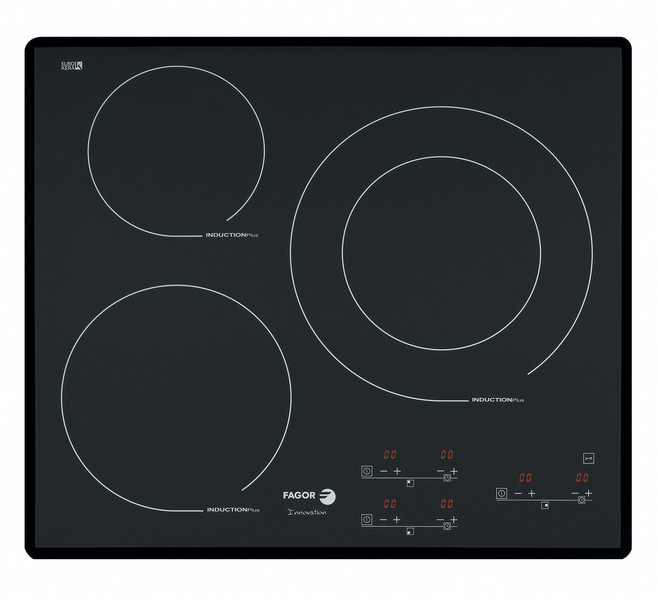 Fagor IF-3S built-in Electric induction Black hob