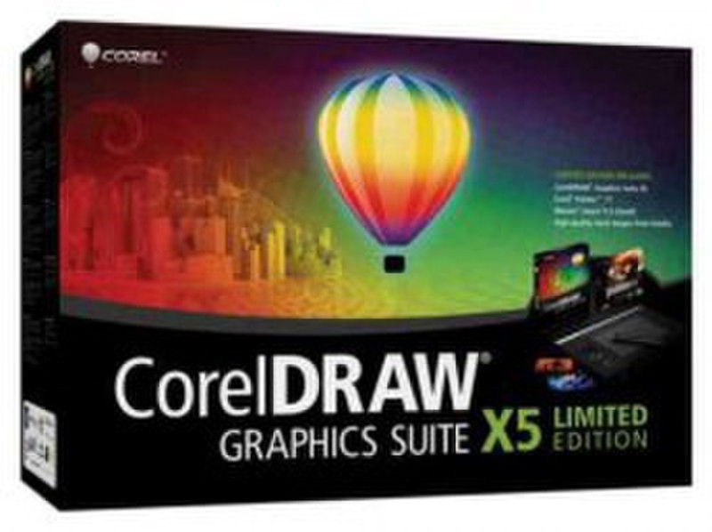 Corel Graphics Suite X5 Limited Edition, WIN, UPG, CD, DEU