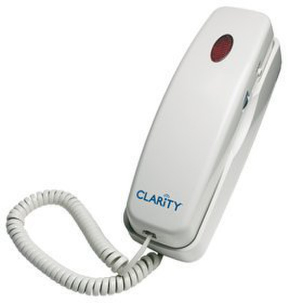 Clarity C200 Analog White telephone