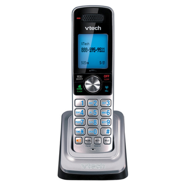 VTech DS6301 DECT Идентификация абонента (Caller ID) Черный, Cеребряный телефон