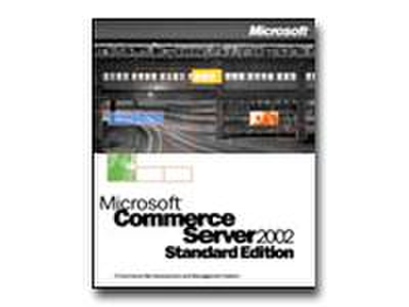 Microsoft MS Commerce Server Standard 2002 1 Processor License for WindowsNT DE