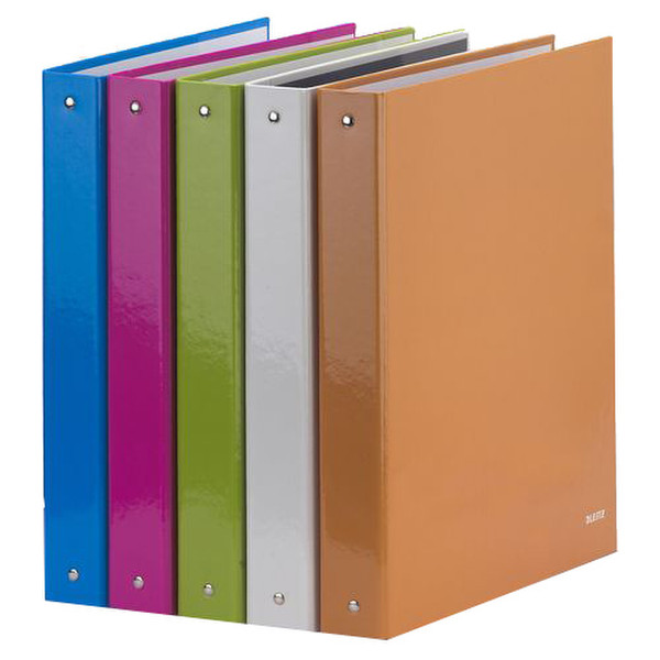 Leitz WOW 4-ring binder Weiß Ringmappe