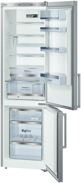 Bosch KGE39AL40 freestanding 250L 89L A+++ Stainless steel fridge-freezer