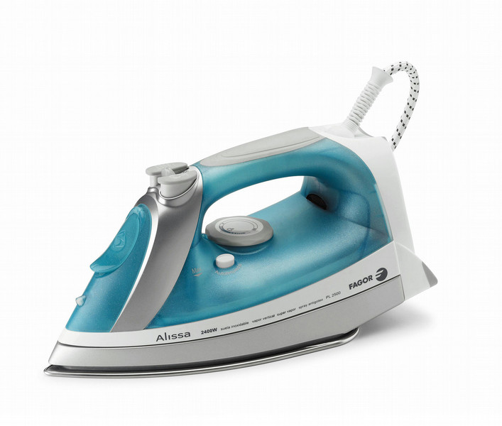 Fagor PL-2500 Dry & Steam iron 2400W Blau, Weiß Bügeleisen