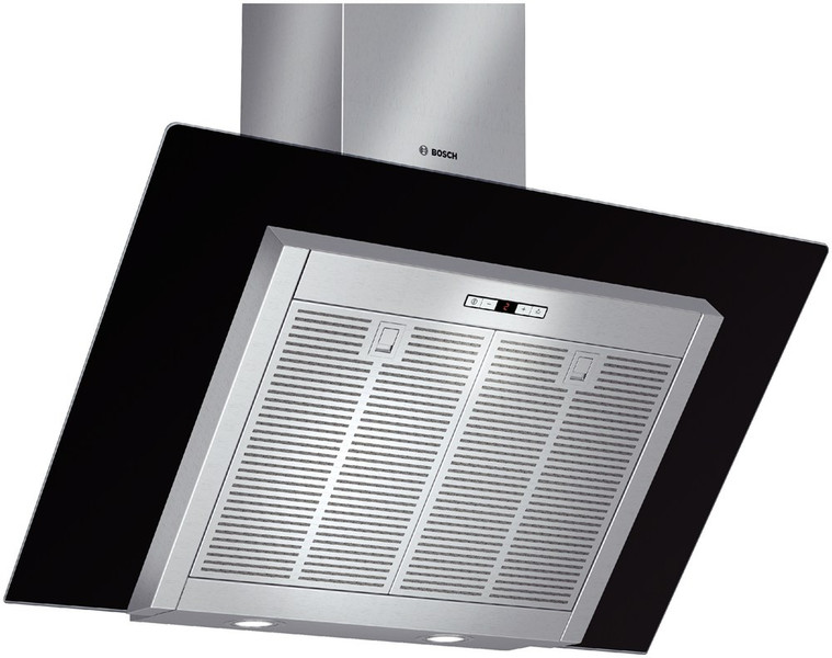 Bosch DWK09E860 Wall-mounted 510m³/h Black,Stainless steel cooker hood