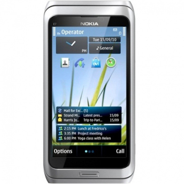 Nokia E7-00 Silber