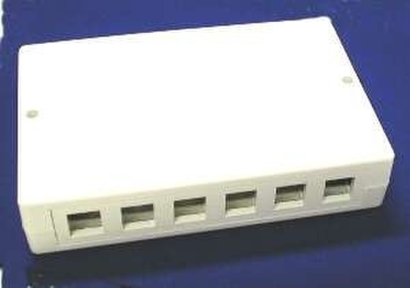 Lynx 12-port outlet, White network equipment chassis