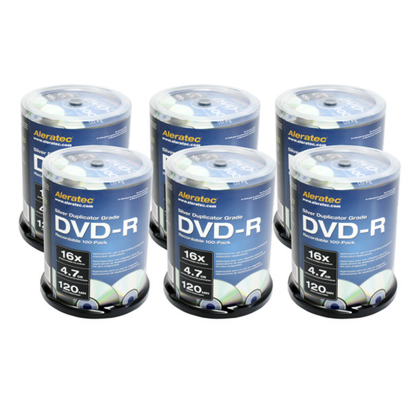Aleratec 230119 4.7GB DVD-R 600Stück(e) DVD-Rohling