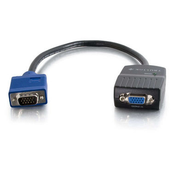 C2G 29587 VGA (D-Sub) VGA (D-Sub) Черный кабельный разъем/переходник