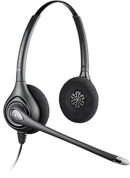 Plantronics SupraPlus HW261N USB Binaural Head-band Black headset