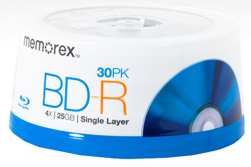 Memorex 30 x 25GB BD-R