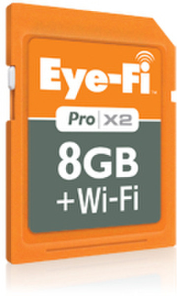 Eye-Fi Pro X2 8GB 8ГБ SDHC Class 6 карта памяти