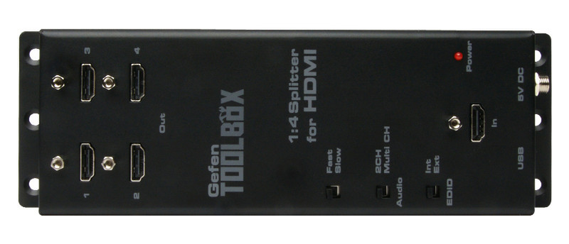 Gefen ToolBox 1:4 HDMI видео разветвитель