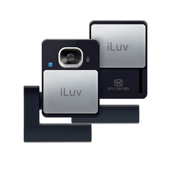 iLuv iCM10 1.3MP USB 2.0 Schwarz, Silber