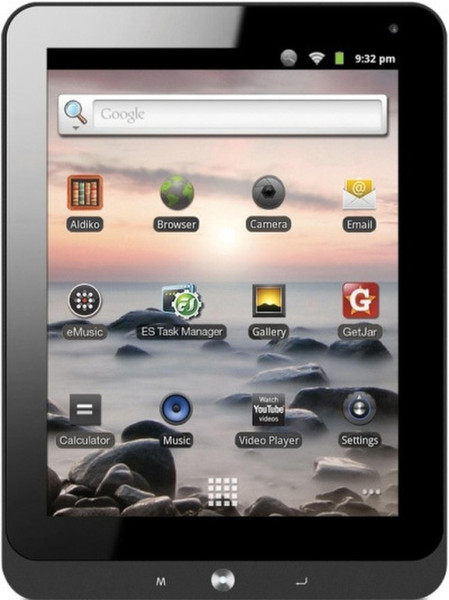 Coby Kyros MID1126 4GB Black tablet