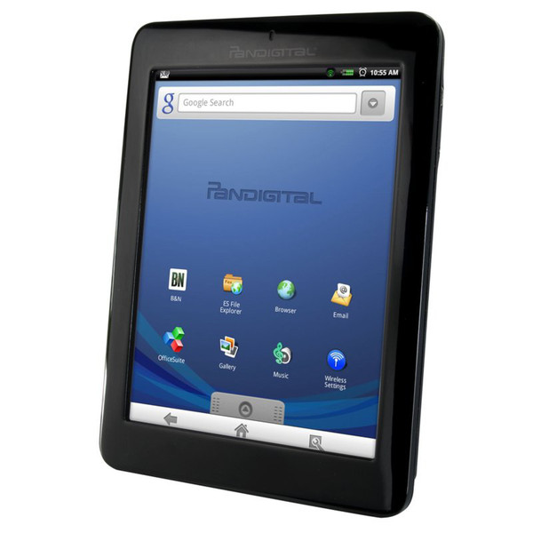 Pandigital R70E200 7" Touchscreen 2GB Wi-Fi Black e-book reader