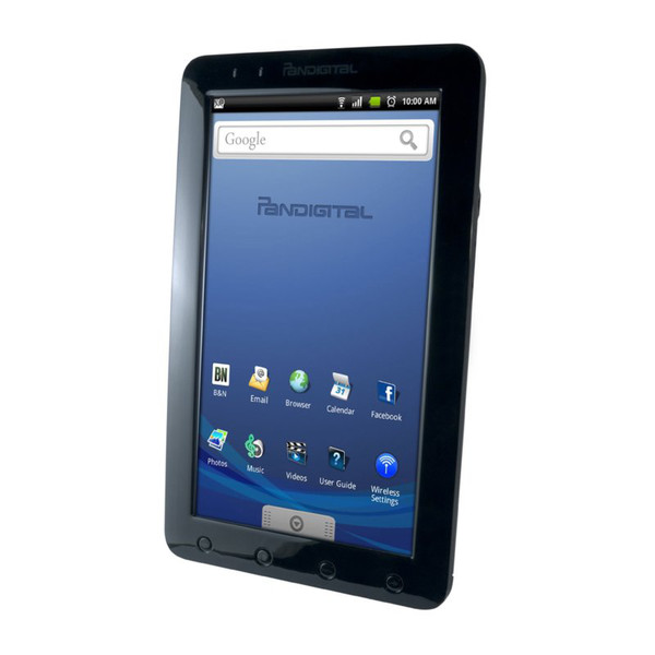 Pandigital R90L200 9" Touchscreen 2GB Wi-Fi Black e-book reader