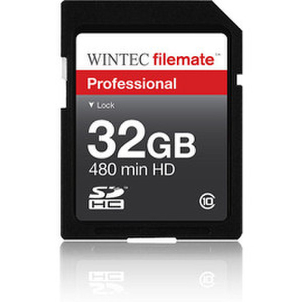 Wintec FileMate Professional SDHC 32ГБ SDHC Class 10 карта памяти