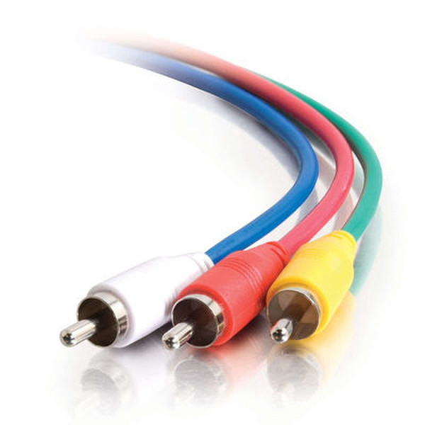 C2G 40118 15.24м 3 x RCA 3 x RCA Синий, Зеленый, Красный композитный видео кабель