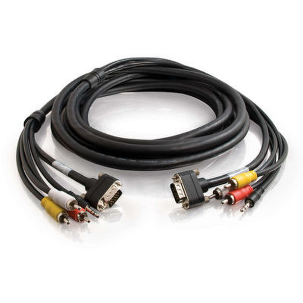 C2G 40197 1.83m Multicolour video cable adapter