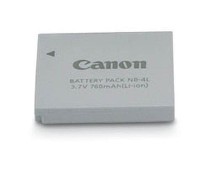 Canon NB-4L Rechargeable Li-ion Battery Литий-ионная (Li-Ion) 760мА·ч аккумуляторная батарея