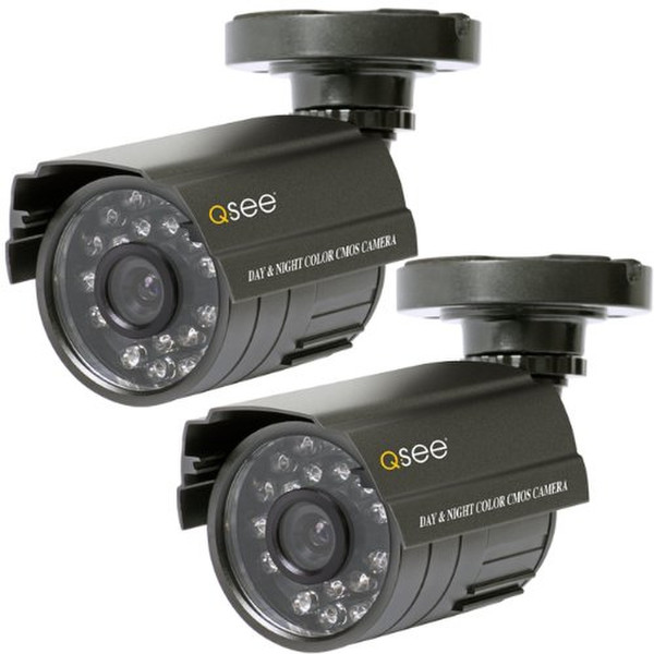 Q-See QSM1424C2 Outdoor Dome Black surveillance camera